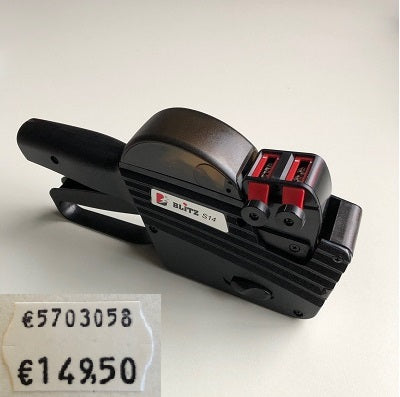 Klika -  Prijstang BLITZ S14 2 regels 8+6