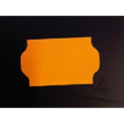 Klika - Etiquette 3219 orange fluo amovible 30 000