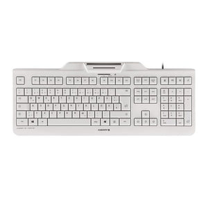 CHERRY -   KC 1000 SC toetsenbord Universeel USB AZERTY Belgisch Wit