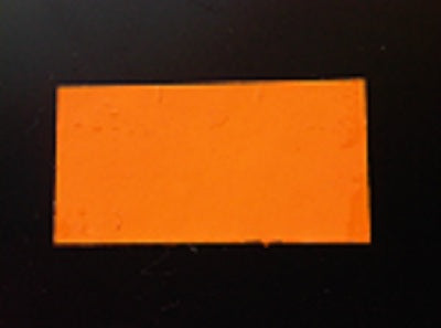 Klika - Etiquette 3719 orange fluor perm 25 000 2 pièces
