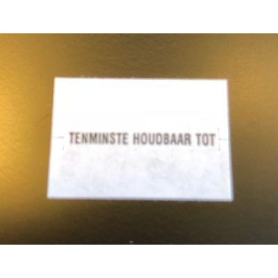 Klika - Etikett PB-220 gefroren Tenm. behalten