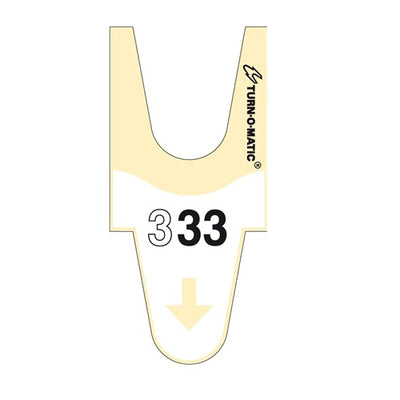 Klika - Rouleaux de tickets Tear Off6 rouleaux jaune2 pièces