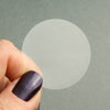 Klika -  Etiket 30 mm rond transparant 2000 stuks