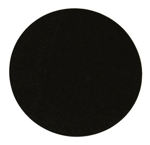 Klika -  Etiket 25 mm rond zwart 1000 rol