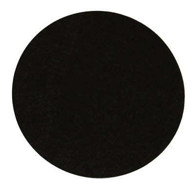 Klika -  Etiket 25 mm rond zwart 1000 rol
