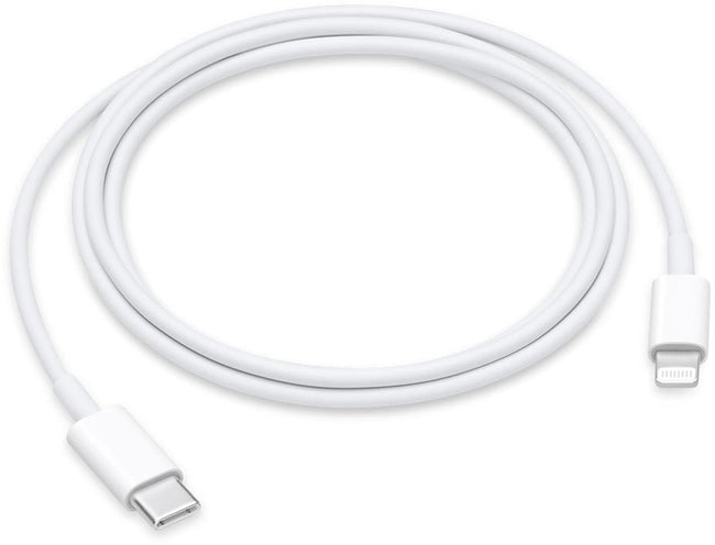 Apple-Apple-Kabel, Blitz (8-polige) bis USB-C, 1 m, weiß