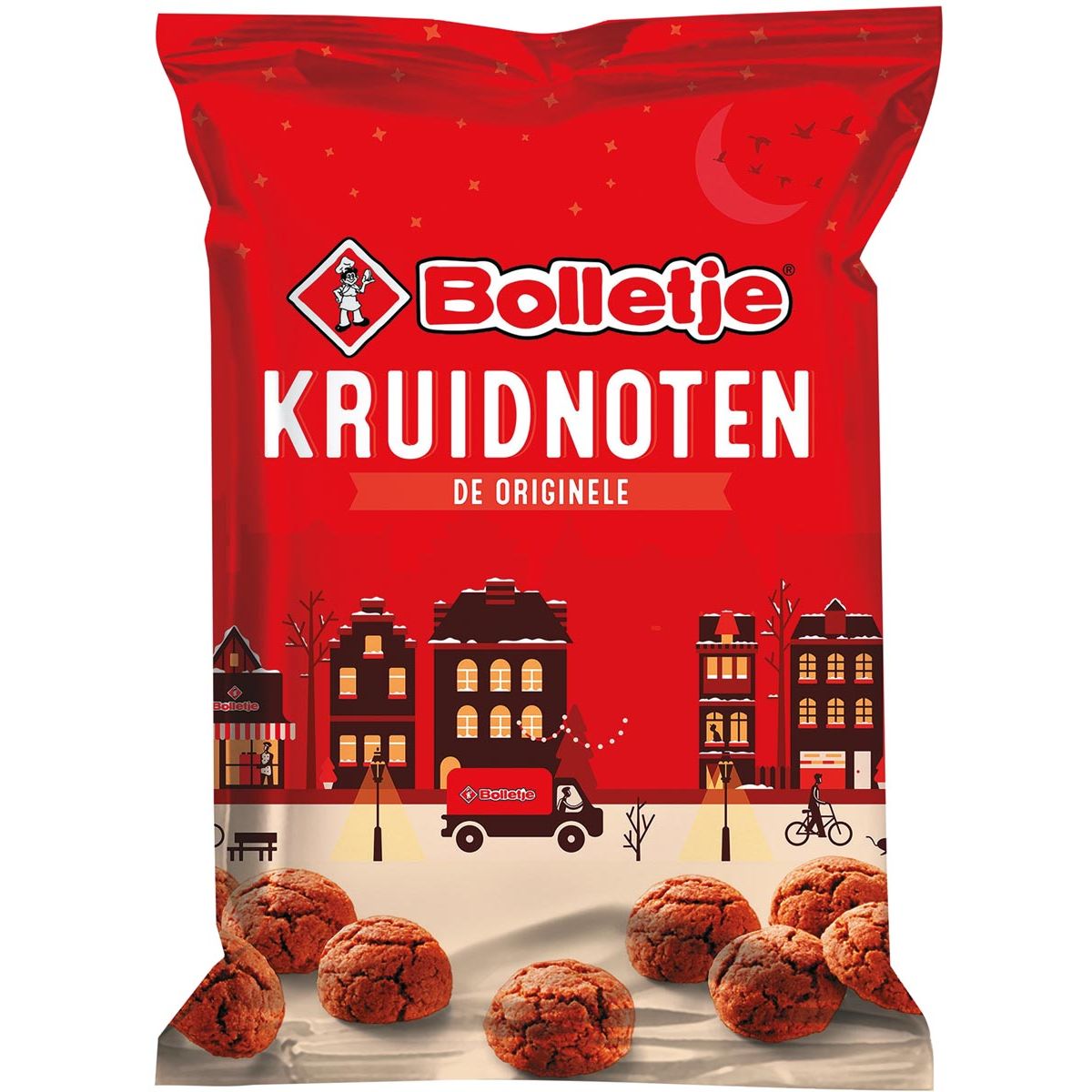 Bolletje -  kruidnoten Sinterklaas, zak van 100 g