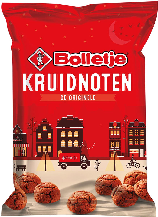 Bolletje -  kruidnoten Sinterklaas, zak van 100 g