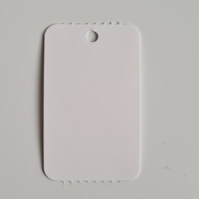 Klika - Etiquette suspendue en rouleau 25x42 mm vierge 2000rl 10 pièces