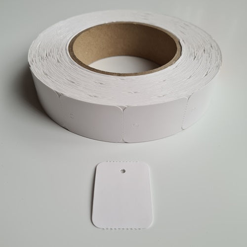 Klika - Etiquette suspendue en rouleau 30x40 mm vierge 1000 pcs