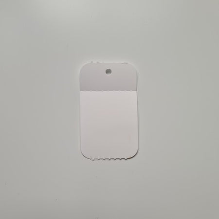 Klika - Etiquette suspendue en rouleau 30x50mm vierge perf1000 10 pièces
