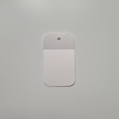 Klika -  Hangetiket op rol 30x50mm blank perf1000