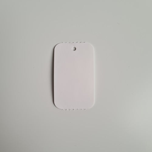 Klika - Étiquette à suspendre en rouleau 30x50 mm vierge sans perforation 10 pièces