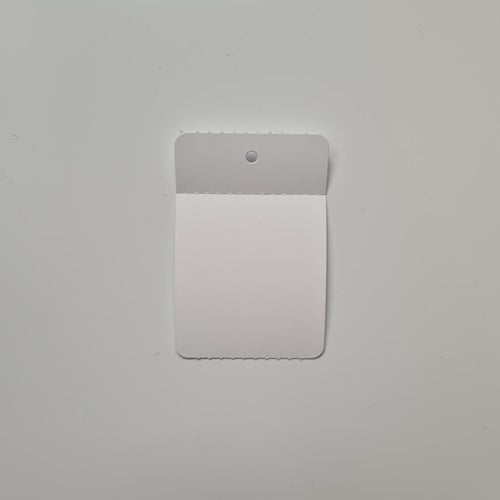 Klika - Étiquette à suspendre en rouleau 40x60mm vierge+perf1000 11 pièces