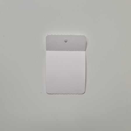 Klika - Étiquette à suspendre en rouleau 40x60mm vierge+perf1000 11 pièces