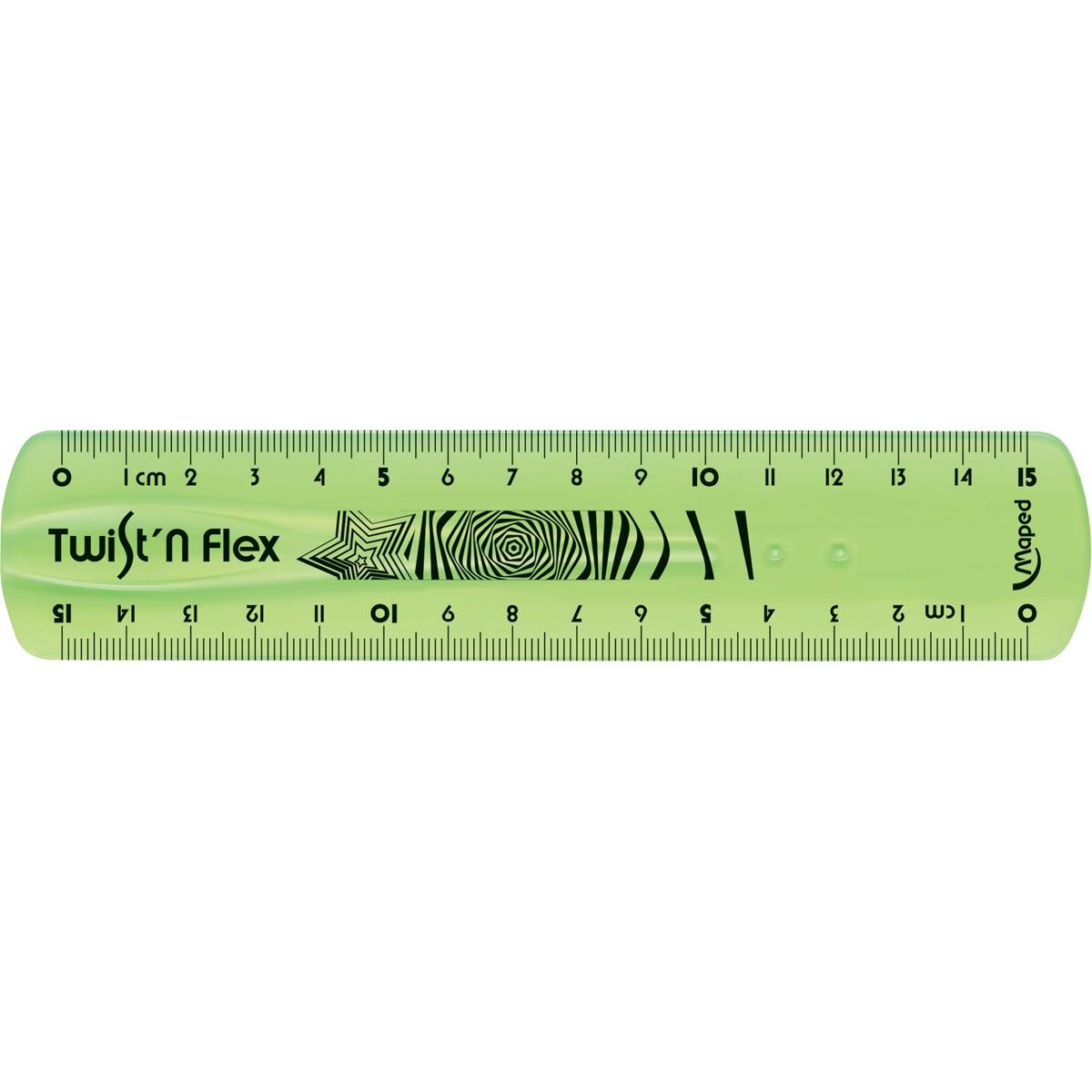 Maped -  lat Twist'n Flex, 15 cm
