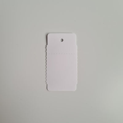 Klika - Étiquette à suspendre en rouleau 58x30 mm perf. blanc 2000 7 pièces