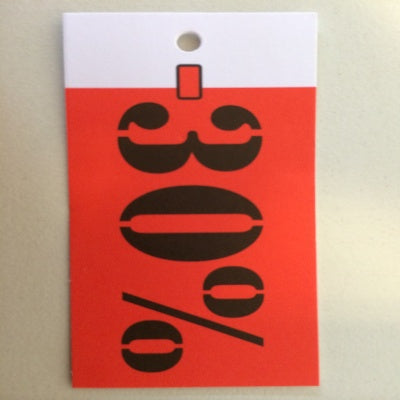 Klika - Étiquette à suspendre 35x70 mm -30% coupée 250 pcs