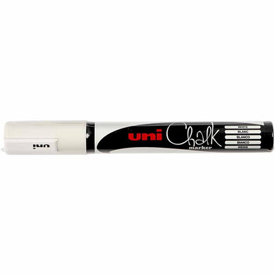 Uni-ball - Craie marqueur craie ronde 1,8-2,5mm blanc