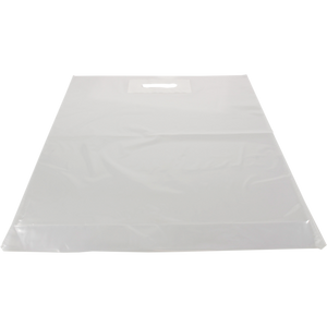 Klika -  Tas | LDPE | dKT | 45x56cm | bodemvouw 8cm | draagtas | transparant | 400 stuks
