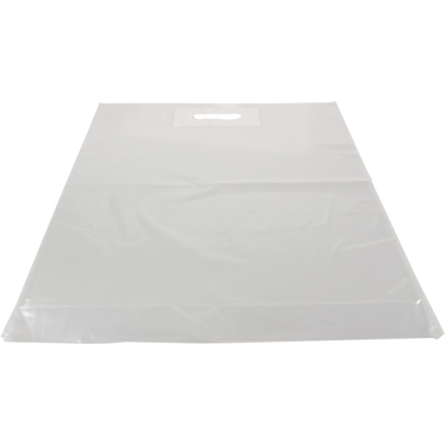 Klika -  Tas | LDPE | dKT | 45x56cm | bodemvouw 8cm | draagtas | transparant | 400 stuks