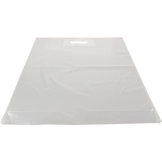 Klika -  Tas | LDPE | dKT | 45x56cm | bodemvouw 8cm | draagtas | transparant | 400 stuks