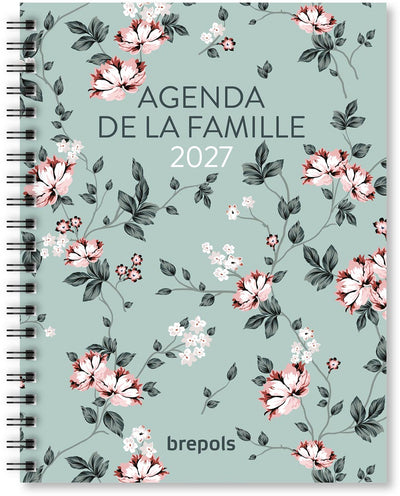 Brepols - planning familial, 12 mois, Français, 2026