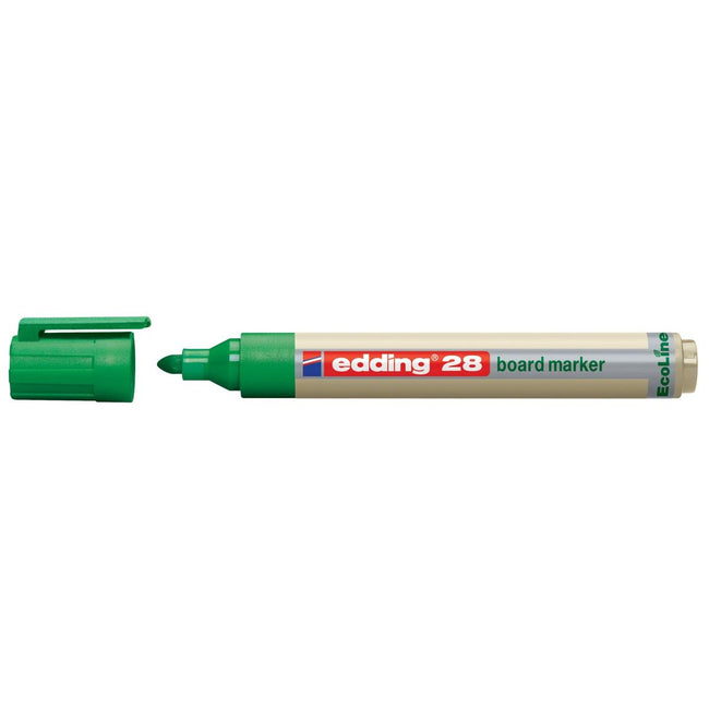 Edding - Marqueur pour tableau blanc 28 EcoLine rond 1,5-3mm vert