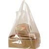 Klika - Sac | PEBD | 27x6x47cm | sac fourre-tout chemise | transparent | 1000 pièces