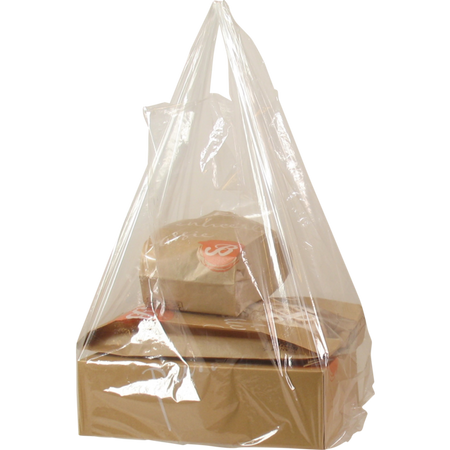 Klika -  Tas | LDPE | 27x 6x47cm | hemddraagtas | transparant | 1000 stuks