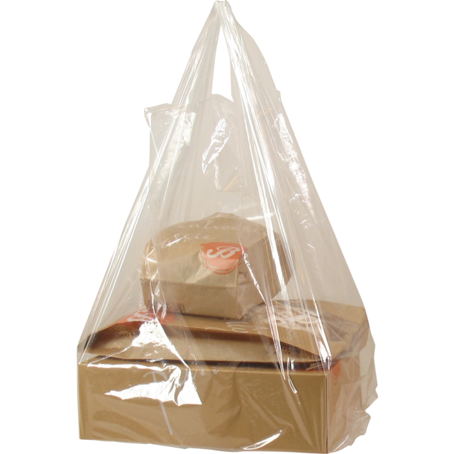 Klika -  Tas | LDPE | 27x 6x47cm | hemddraagtas | transparant | 1000 stuks