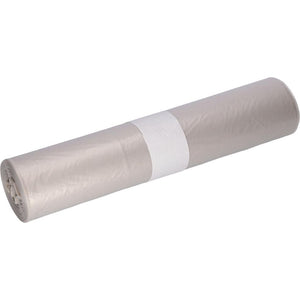Deiss -   vuilniszak, ft 70 x 110 cm, transparant, LDPE, rol van 25 stuks
