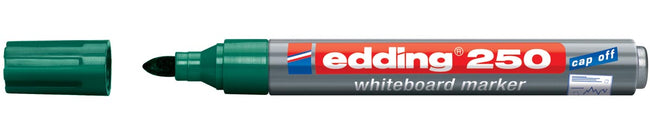Edding - Marqueur pour tableau blanc 250 rond 1,5-3mm vert