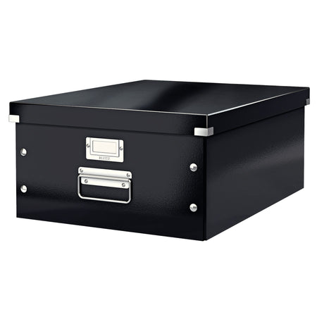 Leitz - Aufbewahrungsbox Click Store WOW groß 369x200x482mm schwarz