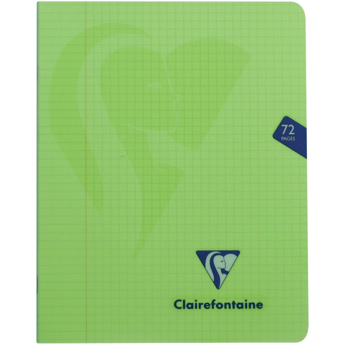 Clairefontaine - Schrift Mimemys für ft a5, 72 Seiten, Abdeckung in PP, karierte 5 mm, verschiedene Farben