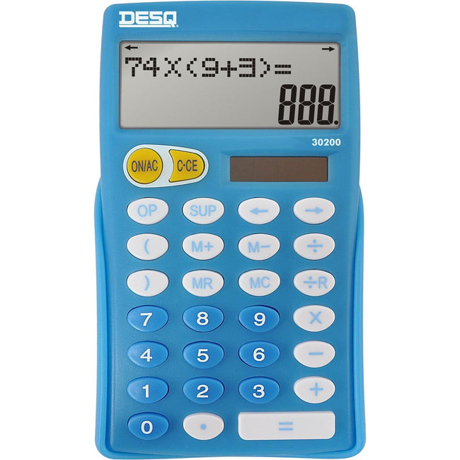 Desq - Tischrechner Grundschule 30200, blau