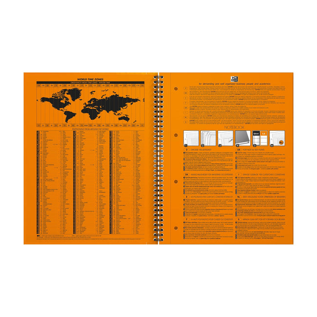 Oxford -  Spiraalblok oxf international notebook a4 lijn