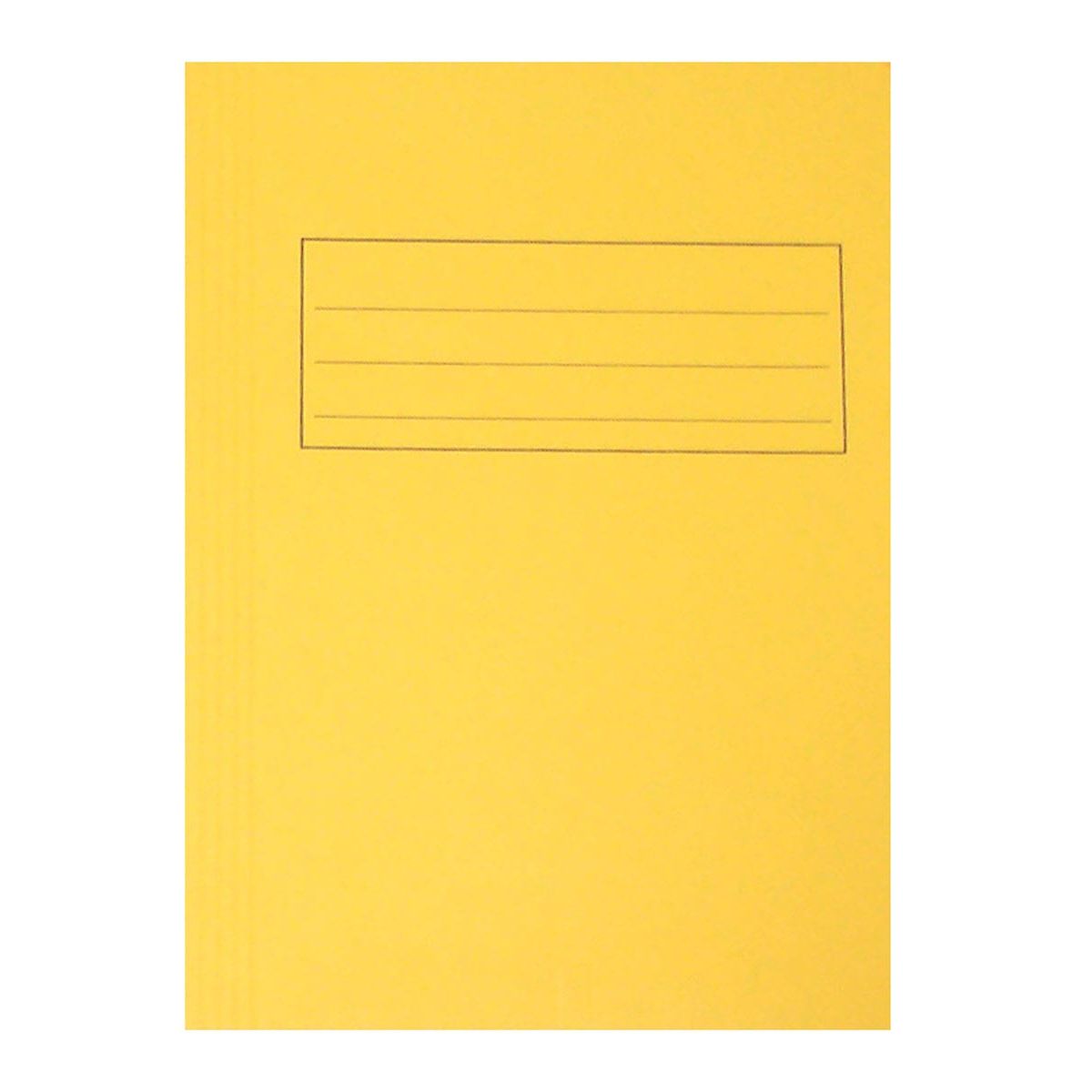 Classex - Chemise classeur Class'ex, 3 rabats, jaune