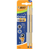 BIC -  balpen Cristal Glacé, blister met 2 stuks (goud en zilver)