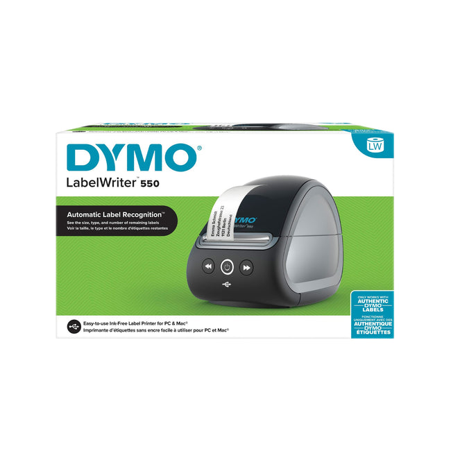 DYMO -  Labelprinter LabelWriter 550 desktop zwart