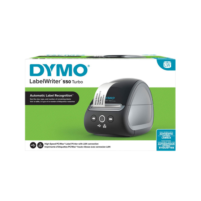 DYMO -  Labelprinter LabelWriter 550 Turbo desktop zwart