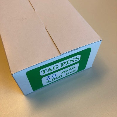 Klika -  Textielpins 20mm standaard HQ 5.000 stuk