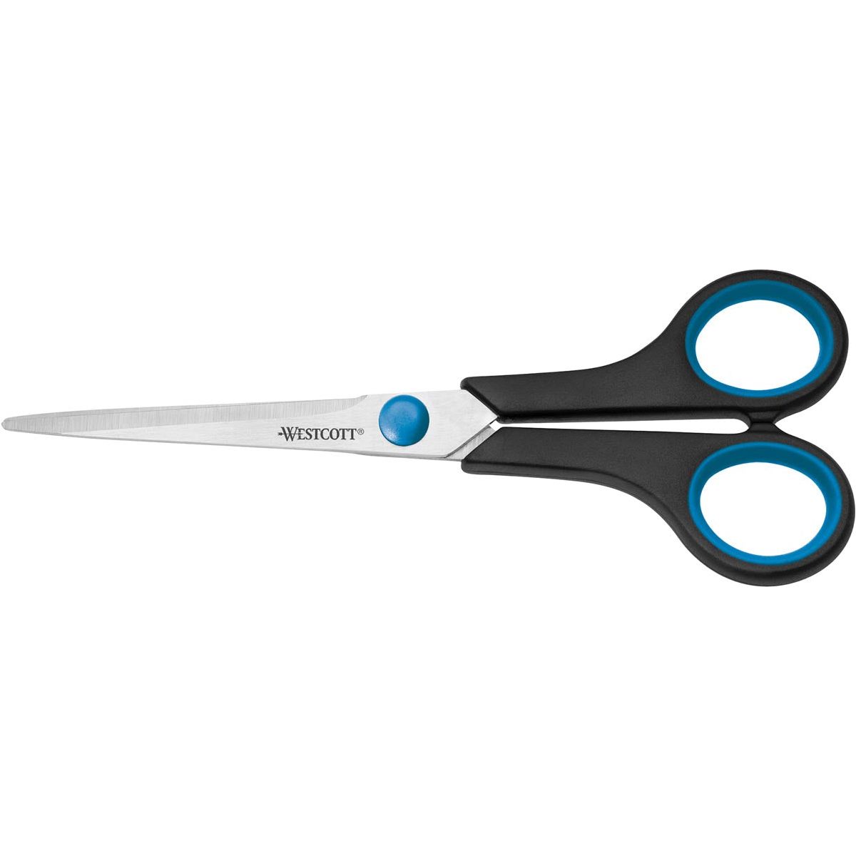 Westcott - schaar Softgrip 17,5 cm, symmetrische ogen