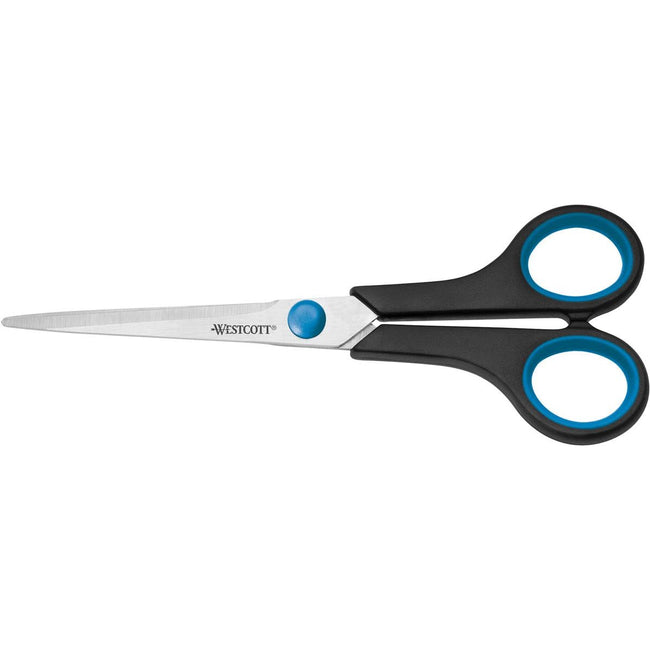 Westcott - Schaar Softgrip 17,5 cm, symmetrische ogen