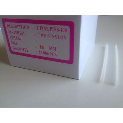 Klika - Epingles textiles 15mm I-pin fine 100/clip Nyl 13 pièces