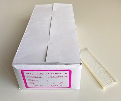 Klika - Épingles textiles 35mm fines 100/clip Nylon 13 pièces