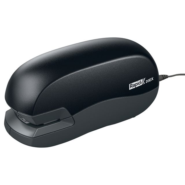 Rapid - Agrafeuse de bureau fixativ 20ex électrique noir
