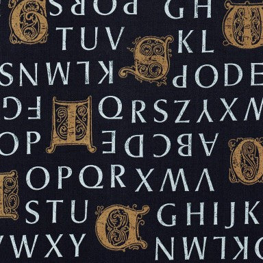 Klika -  Cadeaupapier Geschenkpapier Bookprint on mat navy 50 cm