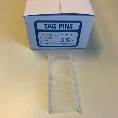 Klika - Épingles textiles en nylon 35 mm standard 5 000 pcs. 15 pièces