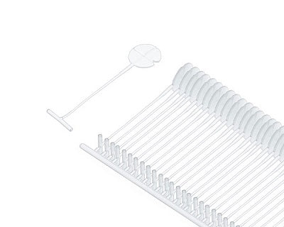 Klika - Epingles textiles 25mm standard BIG paddle 9 pièces